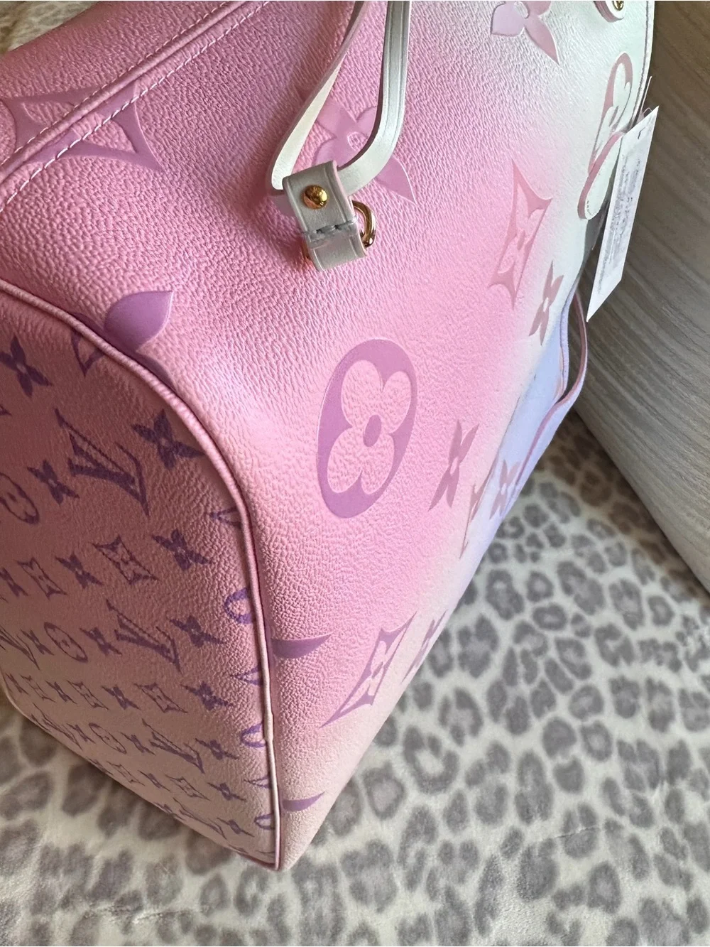 Louis Vuitton Spring in the City Sunrise Pastel Neverfull